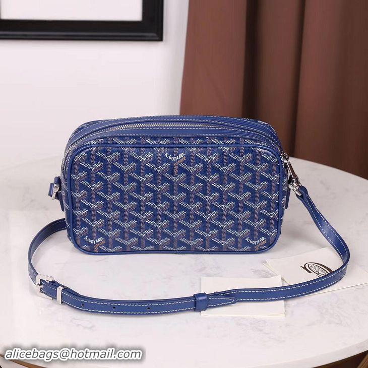 Low Price Goyard Small Monogram Camera Bag G46 Dark Blue