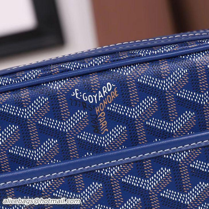 Low Price Goyard Small Monogram Camera Bag G46 Dark Blue