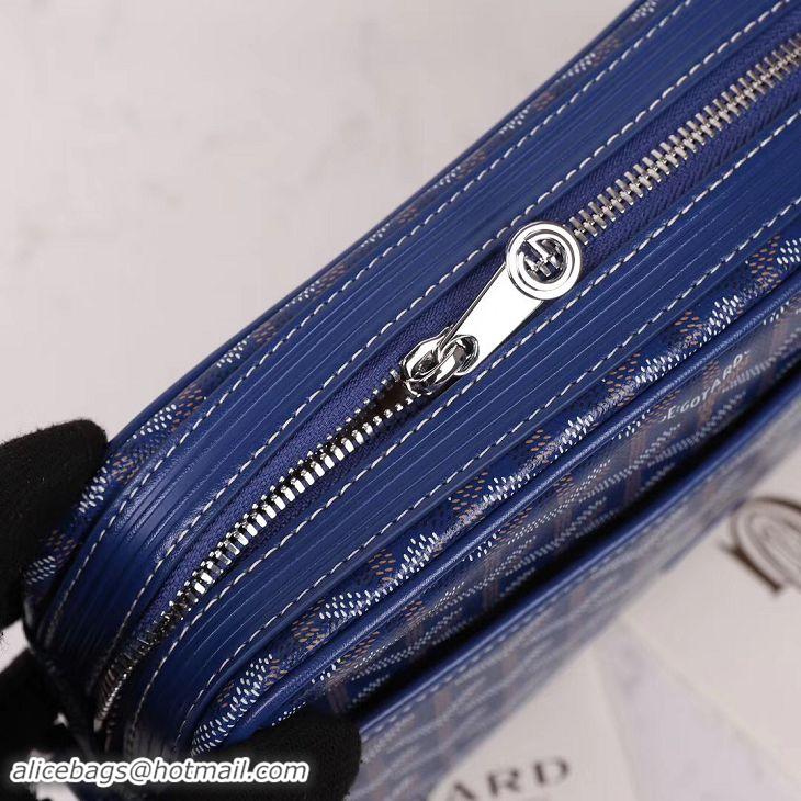 Low Price Goyard Small Monogram Camera Bag G46 Dark Blue