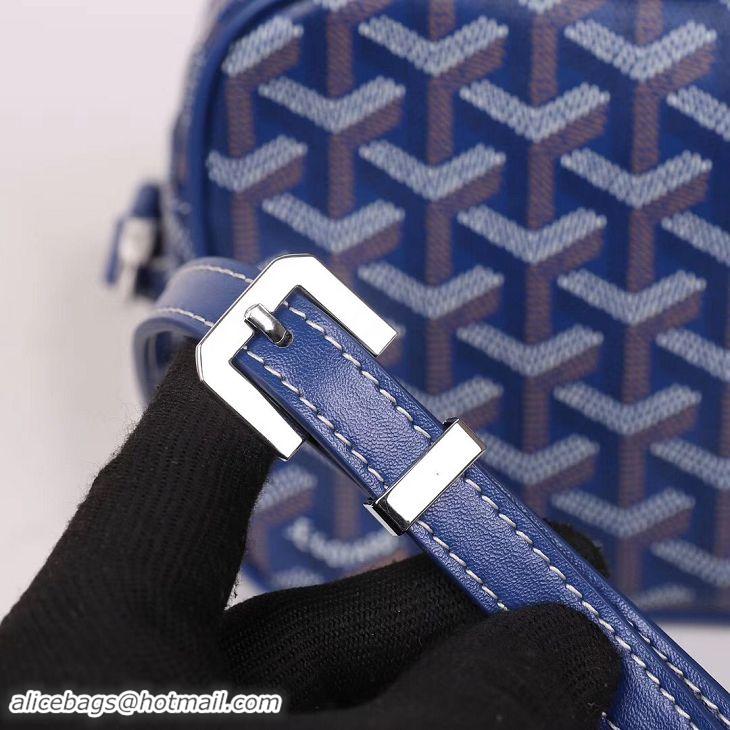 Low Price Goyard Small Monogram Camera Bag G46 Dark Blue