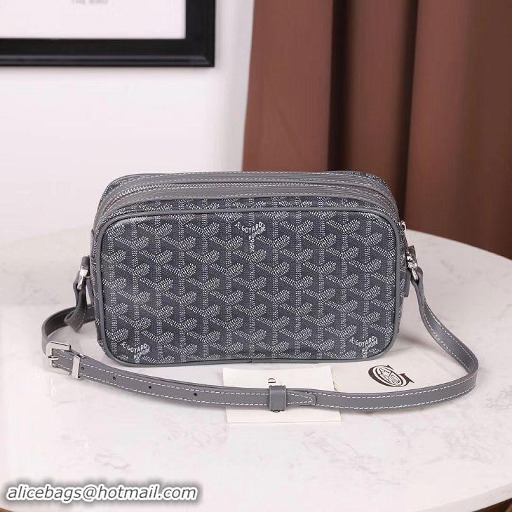 New Inexpensive Goyard Small Monogram Camera Bag G46 Dark Grey