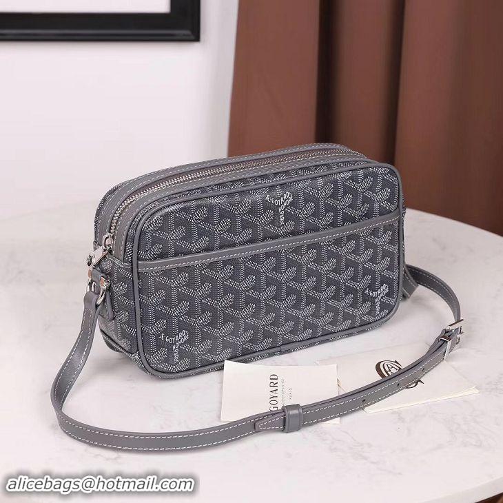 New Inexpensive Goyard Small Monogram Camera Bag G46 Dark Grey