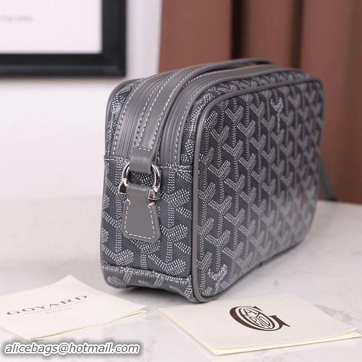 New Inexpensive Goyard Small Monogram Camera Bag G46 Dark Grey