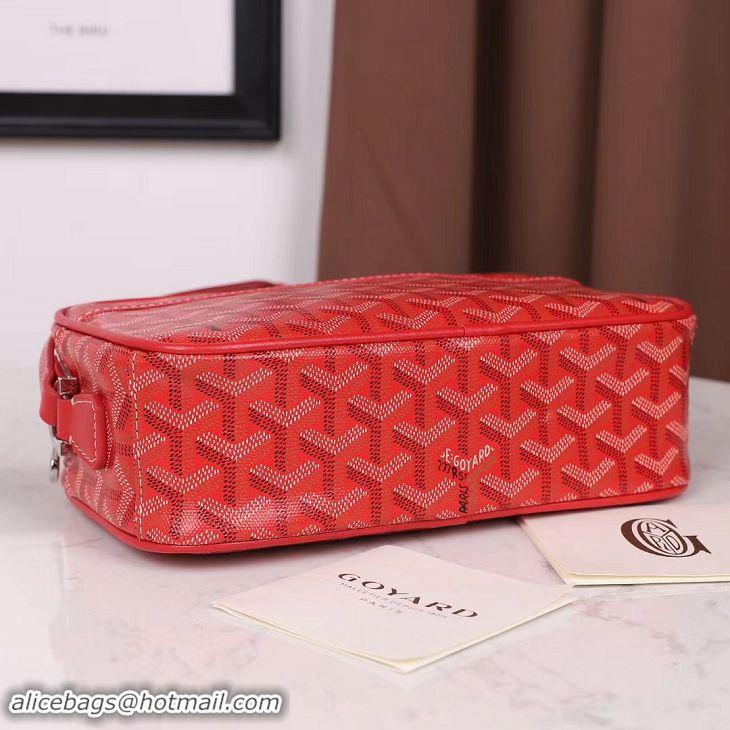 New Stylish Goyard Small Monogram Camera Bag G46 Red