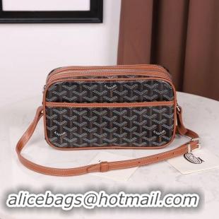 Low Cost Goyard Small Monogram Camera Bag G46 Black And Tan