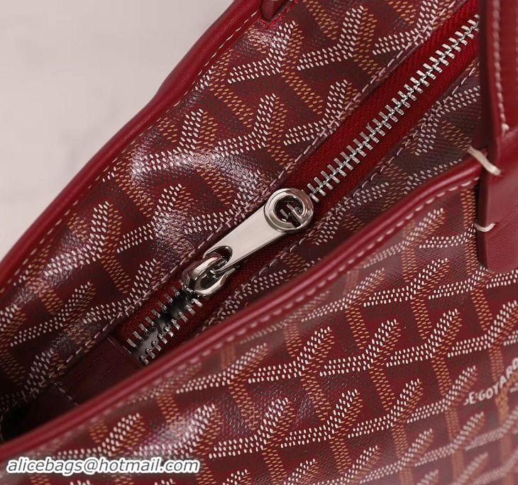 Free Shipping Goyard Artois Zipper Tote Bag 00319 Burgundy