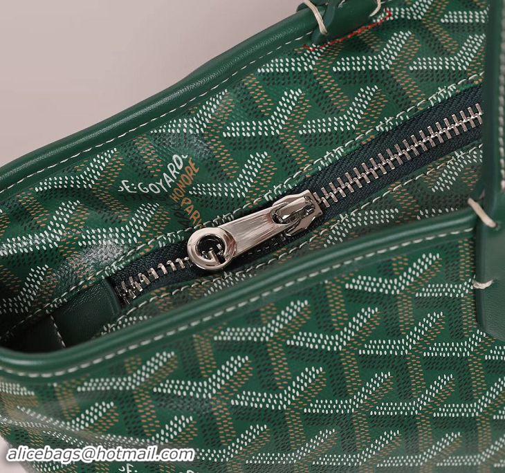 Low Cost Goyard Artois Zipper Tote Bag 00319 Green