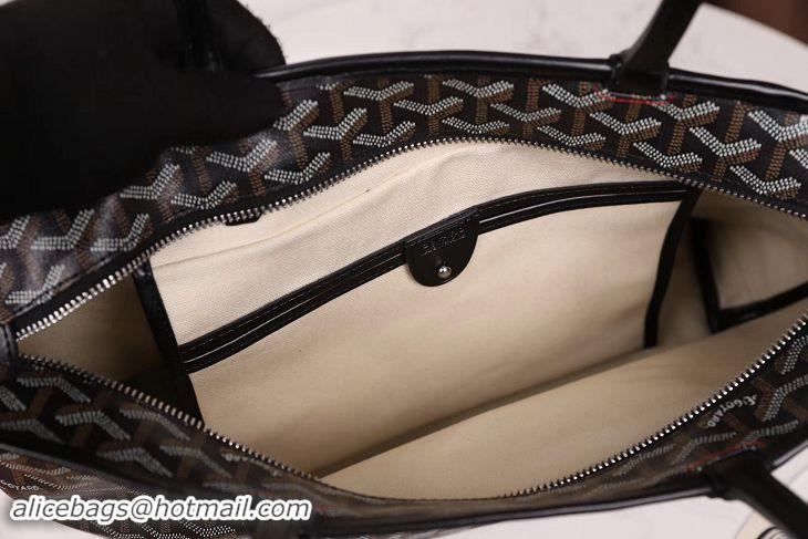 Most Popular Goyard Zipper Tote Bag 00319 Black