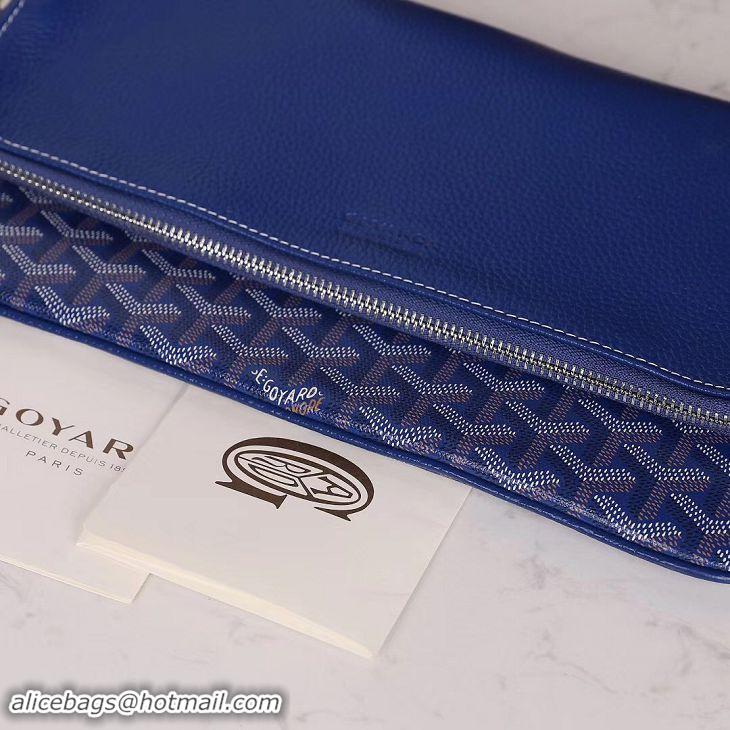 Buy Discount Goyard Sainte Marie Clutch Bag 8928 Dark Blue