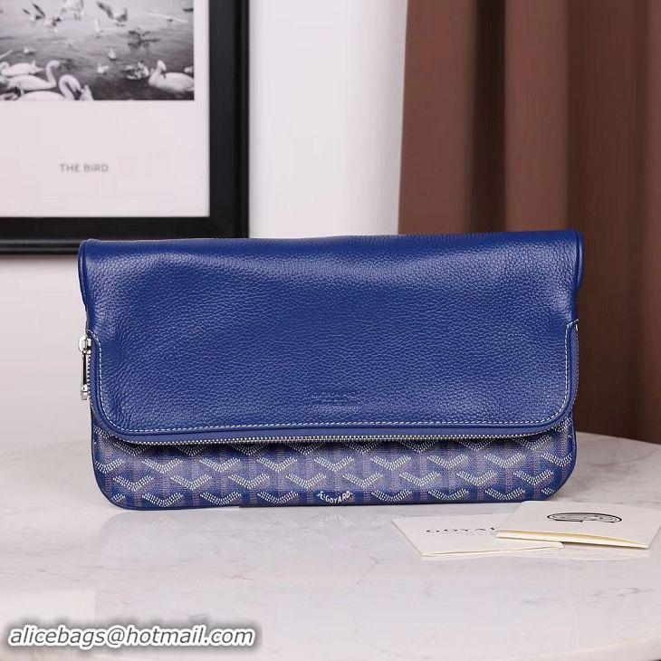 Buy Discount Goyard Sainte Marie Clutch Bag 8928 Dark Blue