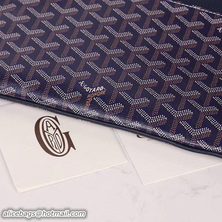 Inexpensive Goyard Sainte Marie Clutch Bag 8928 Navy Blue