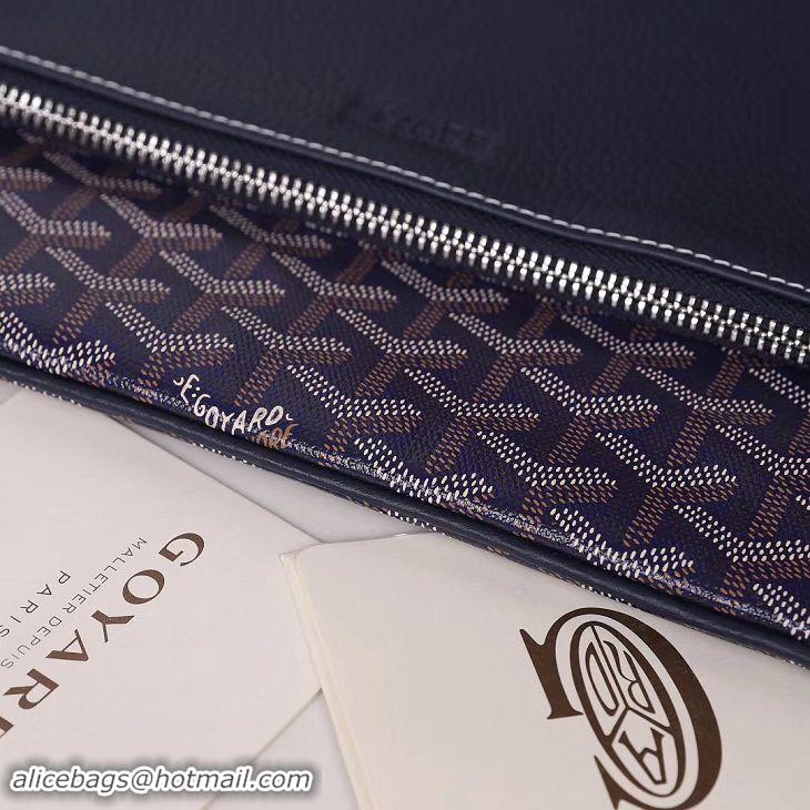 Inexpensive Goyard Sainte Marie Clutch Bag 8928 Navy Blue