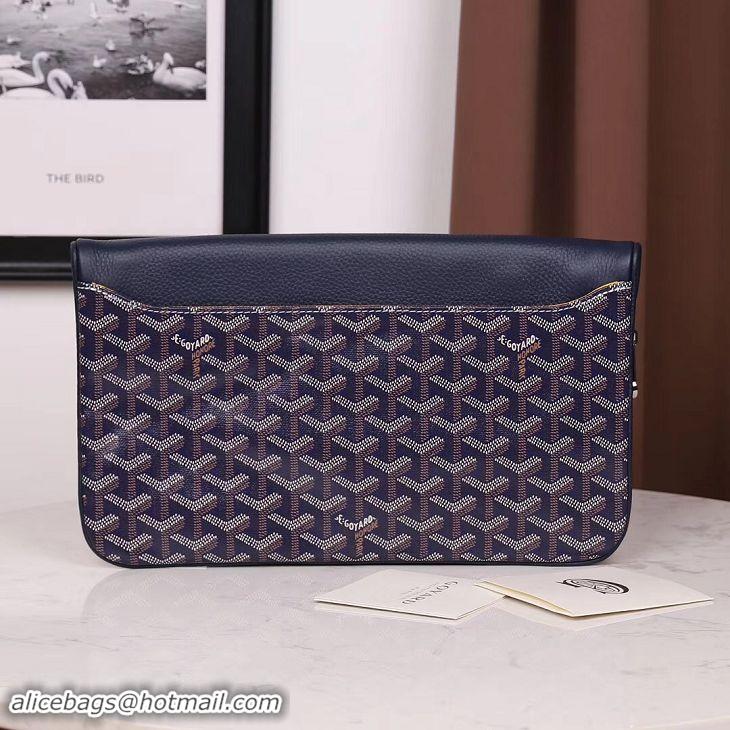 Inexpensive Goyard Sainte Marie Clutch Bag 8928 Navy Blue