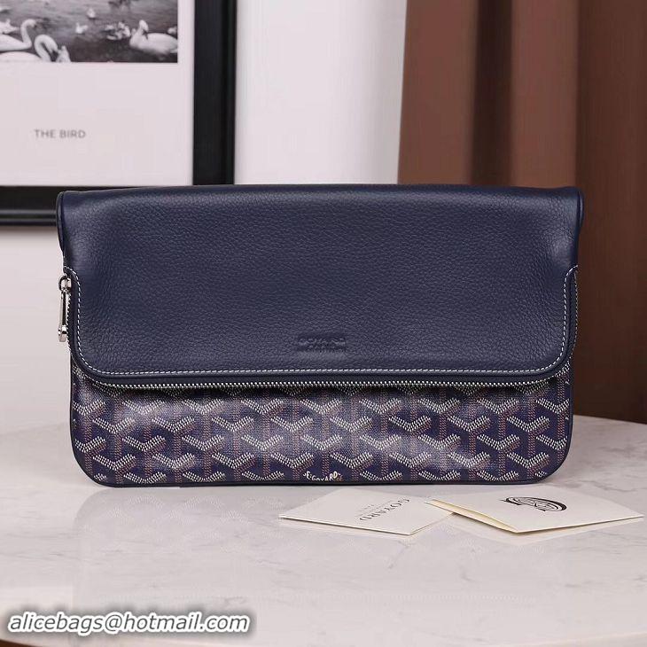 Inexpensive Goyard Sainte Marie Clutch Bag 8928 Navy Blue