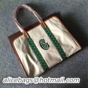 2017 Cheapest Goyard Sac Hardy Tote Embroidery Bag 8956 Green