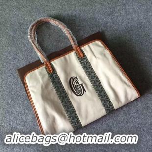 Top Quality Goyard Sac Hardy Tote Embroidery Bag 8956 Dark Grey