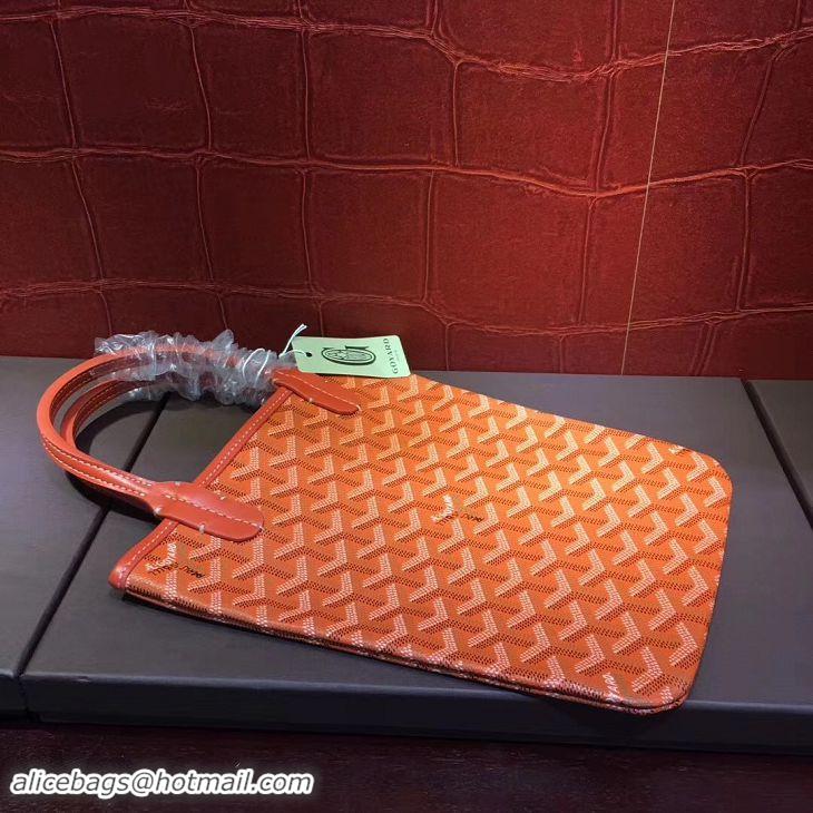 Inexpensive Discount Goyard Poitiers Bag 2195 Orange