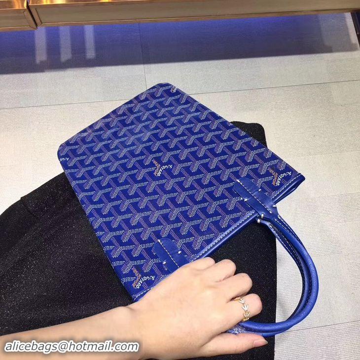 Modern Classic Goyard Poitiers Bag 2195 Dark Blue