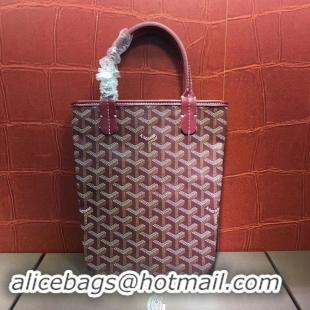 Discount Hot Style Goyard Poitiers Bag 2195 Bungundy