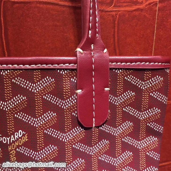 Discount Hot Style Goyard Poitiers Bag 2195 Bungundy