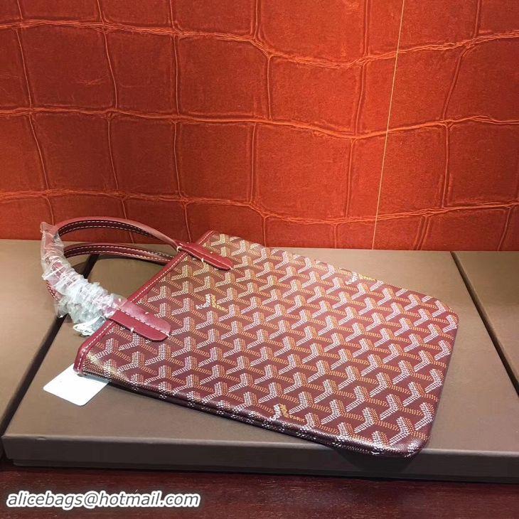 Discount Hot Style Goyard Poitiers Bag 2195 Bungundy