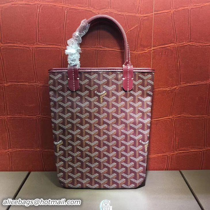 Discount Hot Style Goyard Poitiers Bag 2195 Bungundy