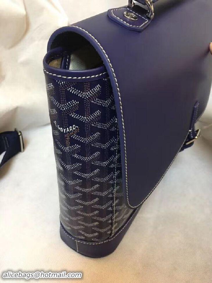 Top Quality Goyard Mens Briefacase Bag 8985 Navy Blue