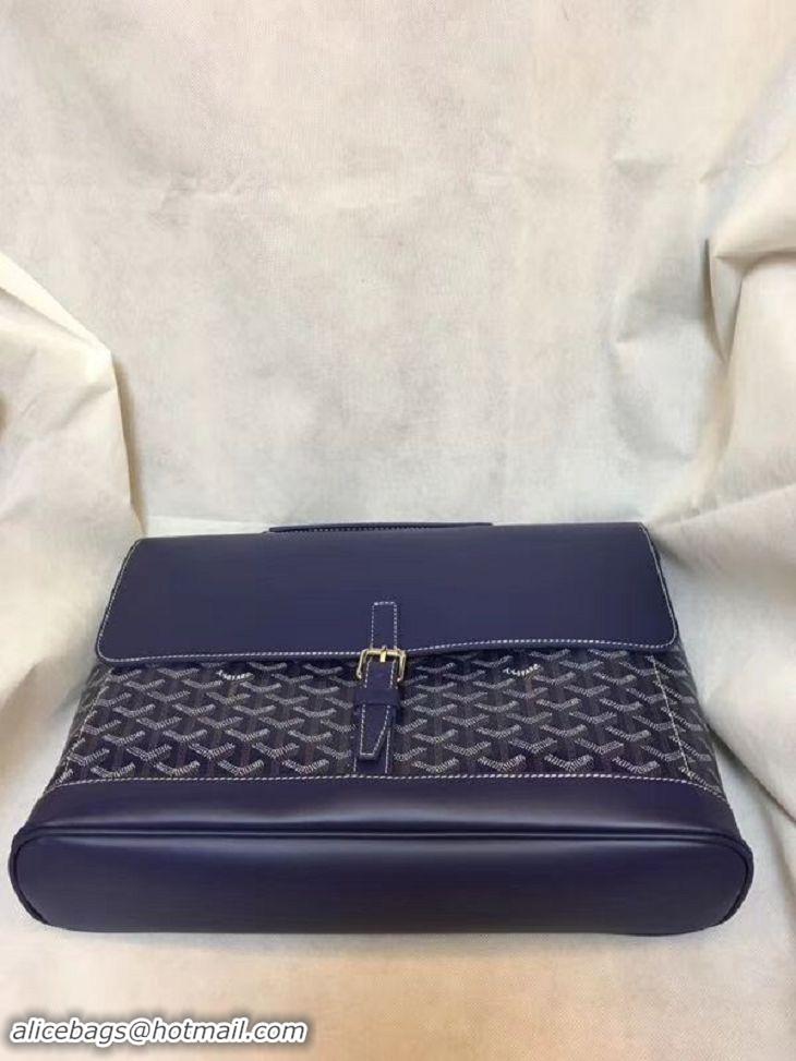 Top Quality Goyard Mens Briefacase Bag 8985 Navy Blue