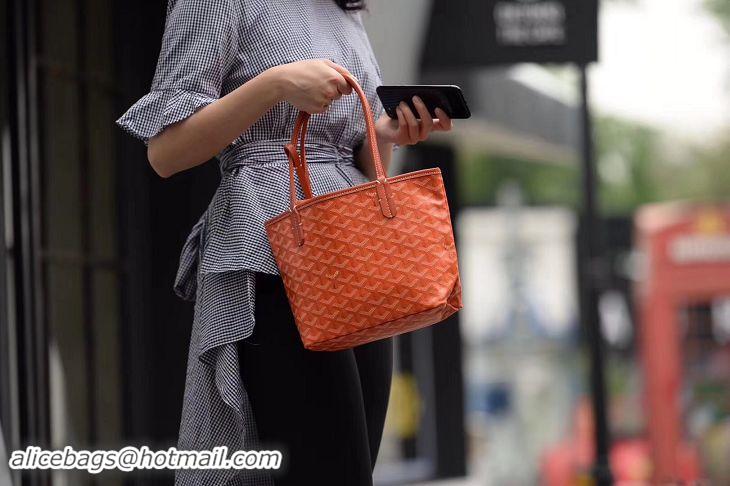 Top Grade Goyard St Louis Shopping Bag Mini 2376 Orange