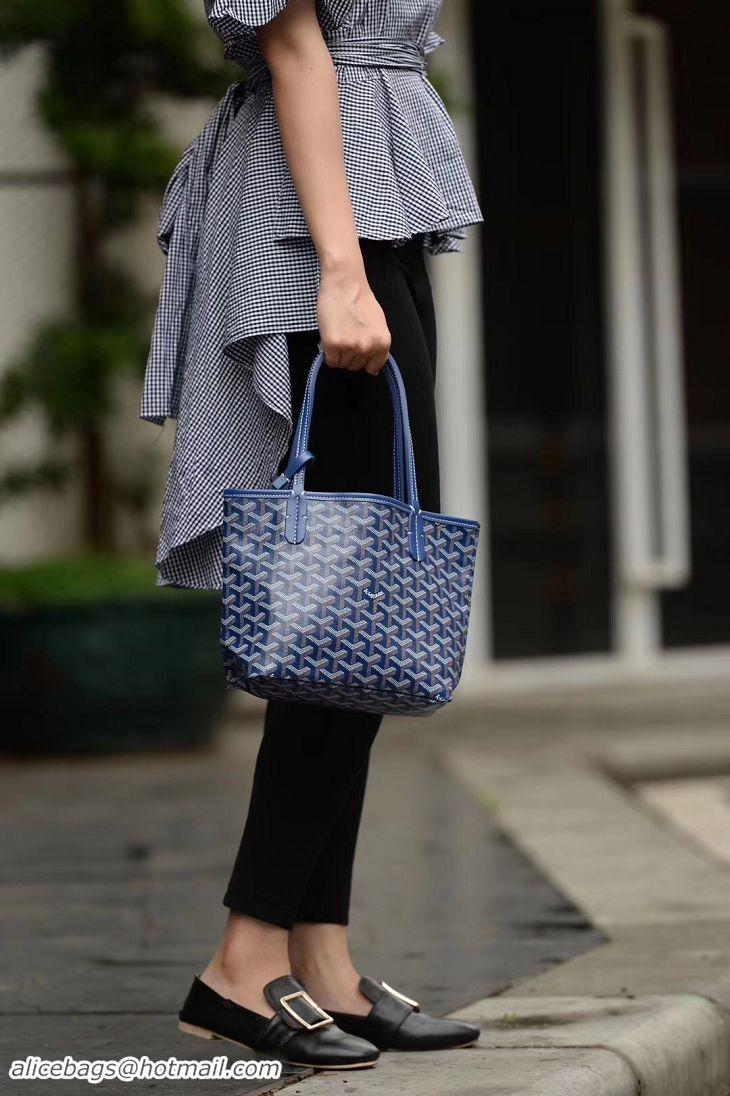 Purchase Goyard St Louis Tote Bag Mini 2376 Dark Blue