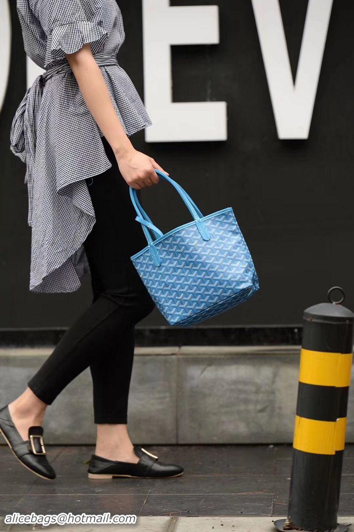 Market Sells Goyard St Louis Tote Bag Mini 2376 Light Blue