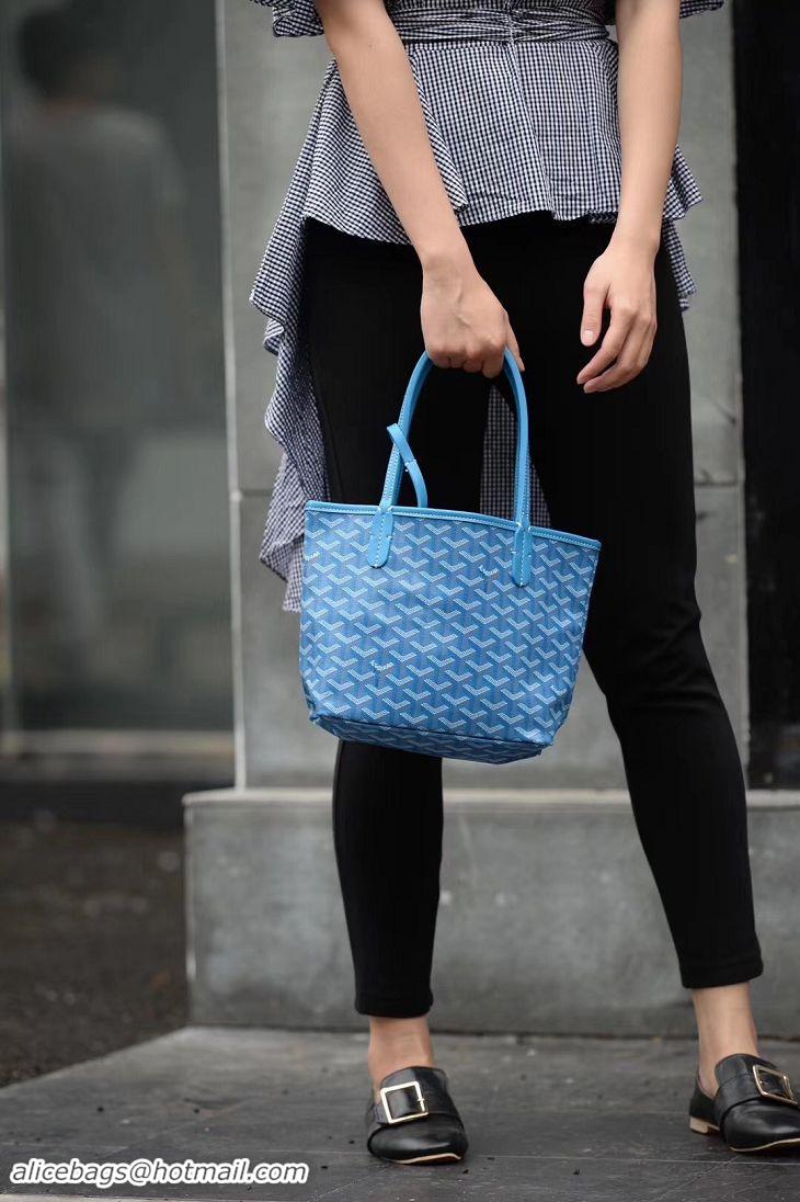 Market Sells Goyard St Louis Tote Bag Mini 2376 Light Blue