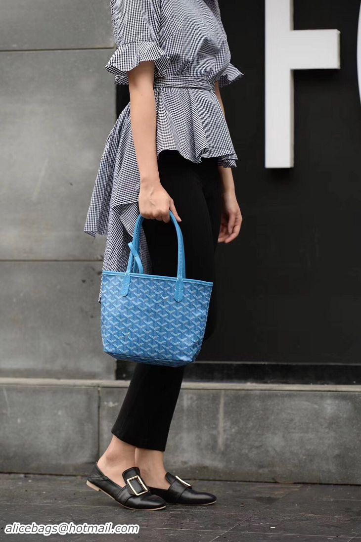 Market Sells Goyard St Louis Tote Bag Mini 2376 Light Blue