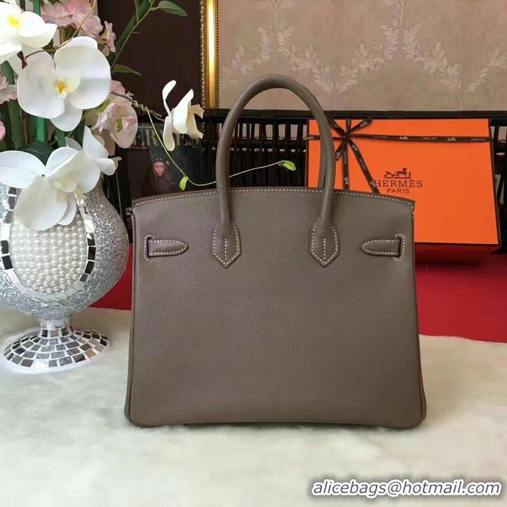 Hot Sell Hermes Birkin 30cm Togo Leather 17826 Etoupe Golden Hardware