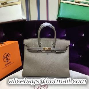 Hot Sale Hermes Birkin 30CM Tote Bag Togo Leather H6088 Etoupe Golden Hardware