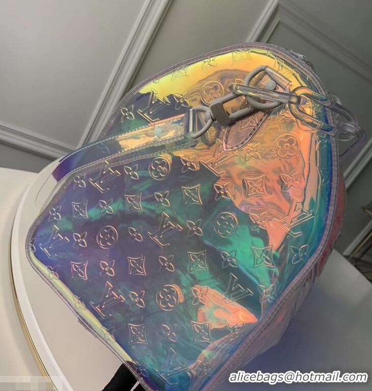 New Fashion Louis Vuitton Iridescent Prism Keepall Bandoulière 50 Bag M53271