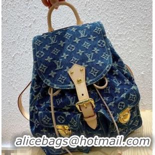 Good Quality Louis Vuitton Monogram Denim Sac A Dos Backpack PM Bag D53216 2019