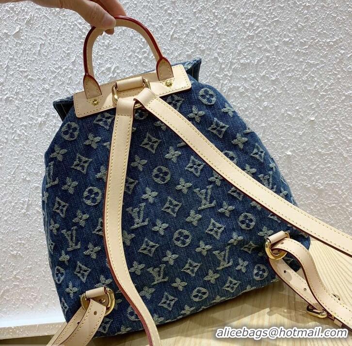 Good Quality Louis Vuitton Monogram Denim Sac A Dos Backpack PM Bag D53216 2019