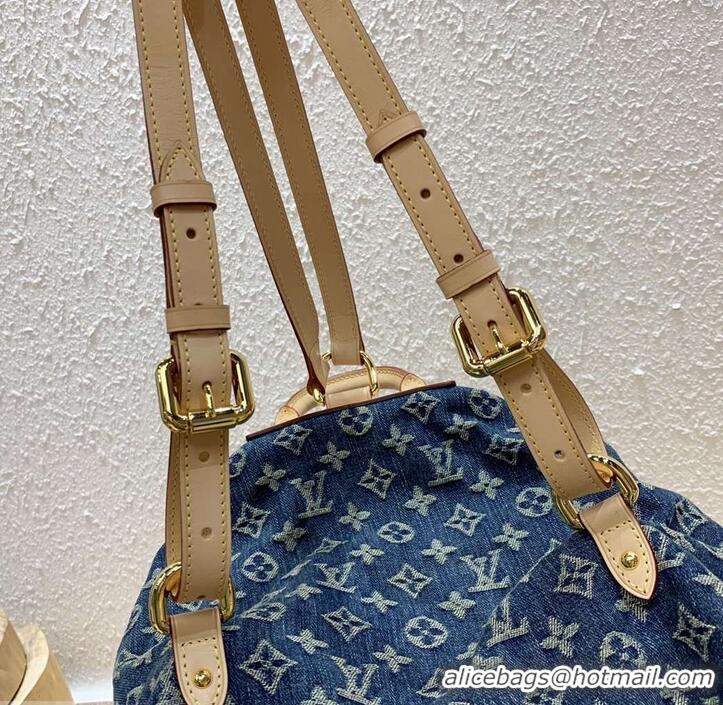 Good Quality Louis Vuitton Monogram Denim Sac A Dos Backpack PM Bag D53216 2019