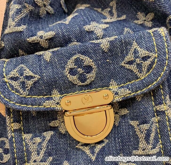 Good Quality Louis Vuitton Monogram Denim Sac A Dos Backpack PM Bag D53216 2019