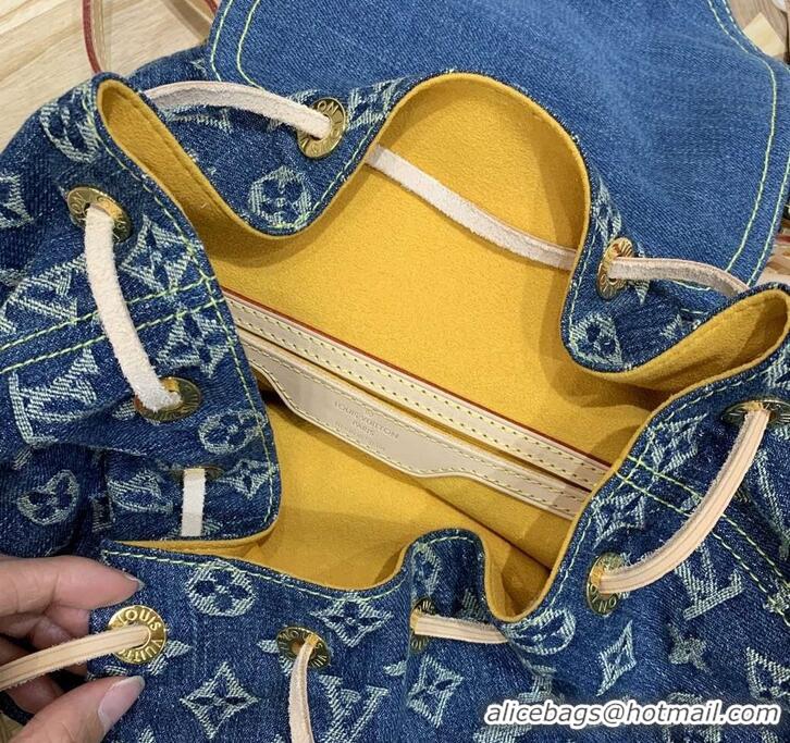 Good Quality Louis Vuitton Monogram Denim Sac A Dos Backpack PM Bag D53216 2019