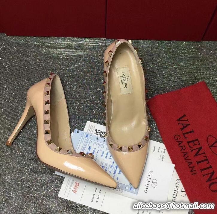 Shop Discount VALENTINO PATENT ROCKSTUD PUMP 9.5CM VT8510 PINK