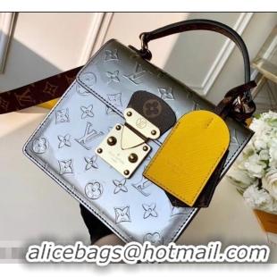 Luxury Louis Vuitton Monogram Vernis Patent Leather Spring Street Bag M90376 Bitume Métallisé 2019