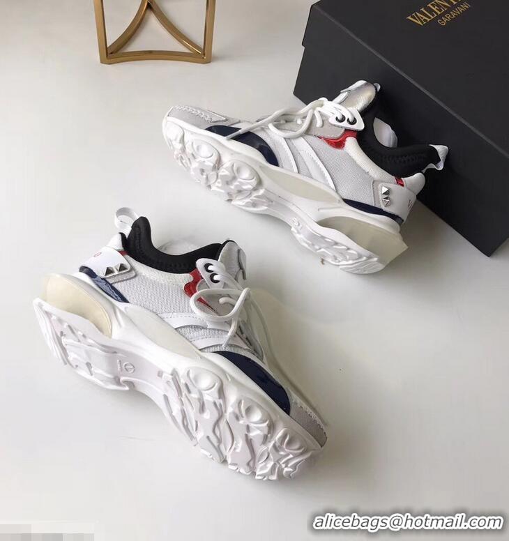 Chic Reproduction Valentino Bounce Low-top Sneakers VT2703 White 2019