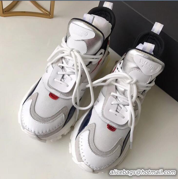 Chic Reproduction Valentino Bounce Low-top Sneakers VT2703 White 2019