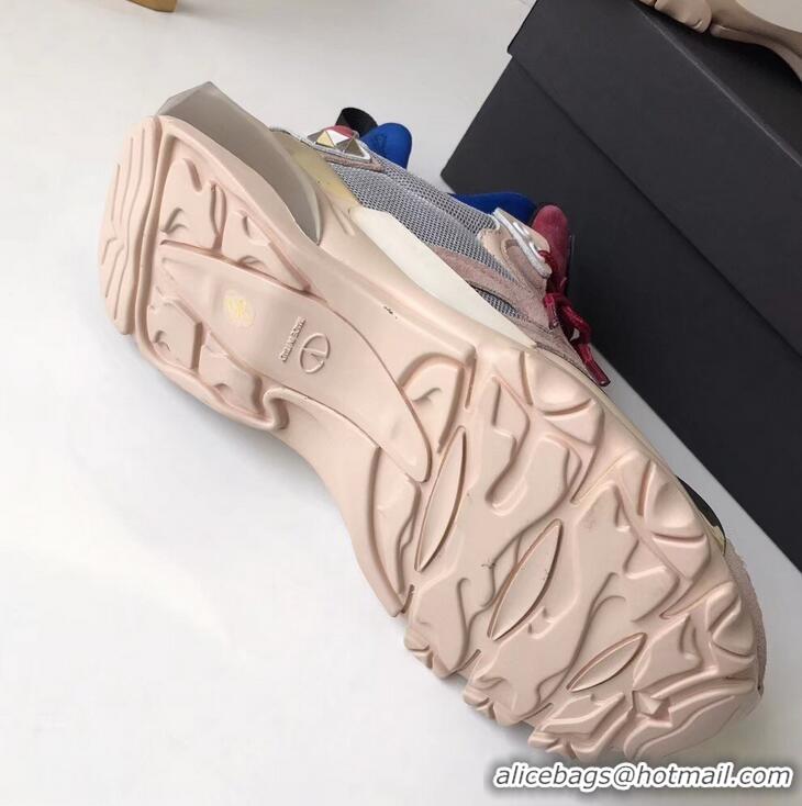 Traditional Specials Valentino Bounce Low-top Sneakers VT2705 Camel 2019