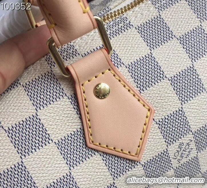 Best Quality Louis vuitton speedy 30 Damier Azur Canvas n41373