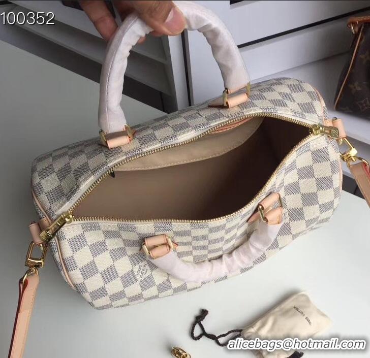 Best Quality Louis vuitton speedy 30 Damier Azur Canvas n41373