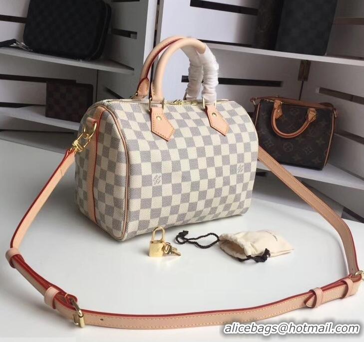 Best Luxury louis vuitton speedy 25 Damier Azur Canvas n41371