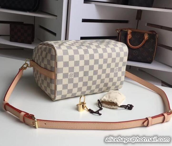 Best Luxury louis vuitton speedy 25 Damier Azur Canvas n41371